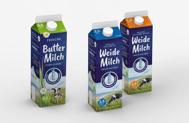 Osterhusumer Weidemilch und Buttermilch 