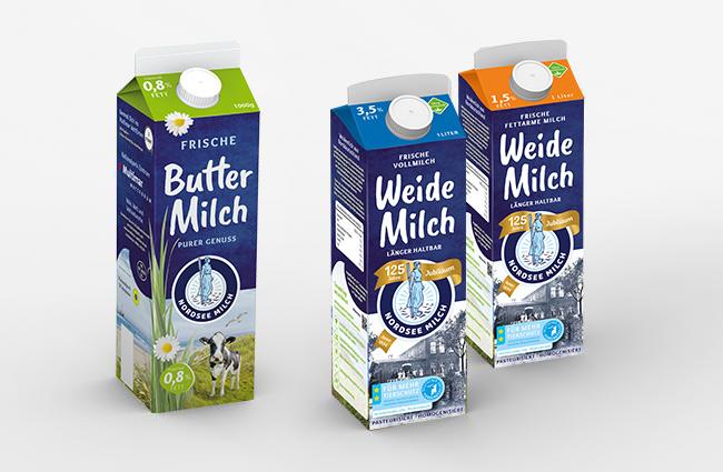 NordseeMilch EG Weidemilch Buttermich