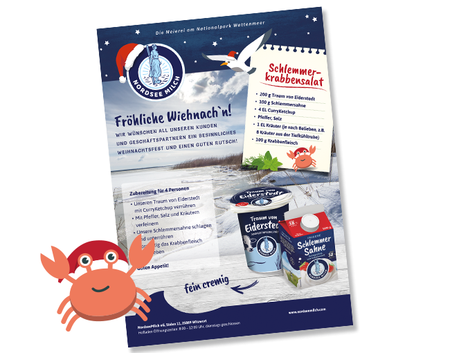 Weihnachtsrezept NordseeMilch