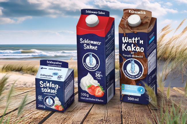 NordseeMilch Elopak Mini Verpackungen