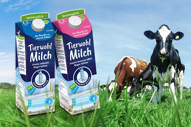 Tierwohl-Milch von der NordseeMilch eG